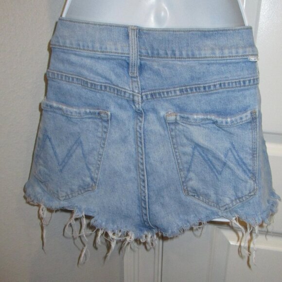 MOTHER THE SCRAPPER CUT OFF FRAY SHORT 26 - Picture 7 of 8